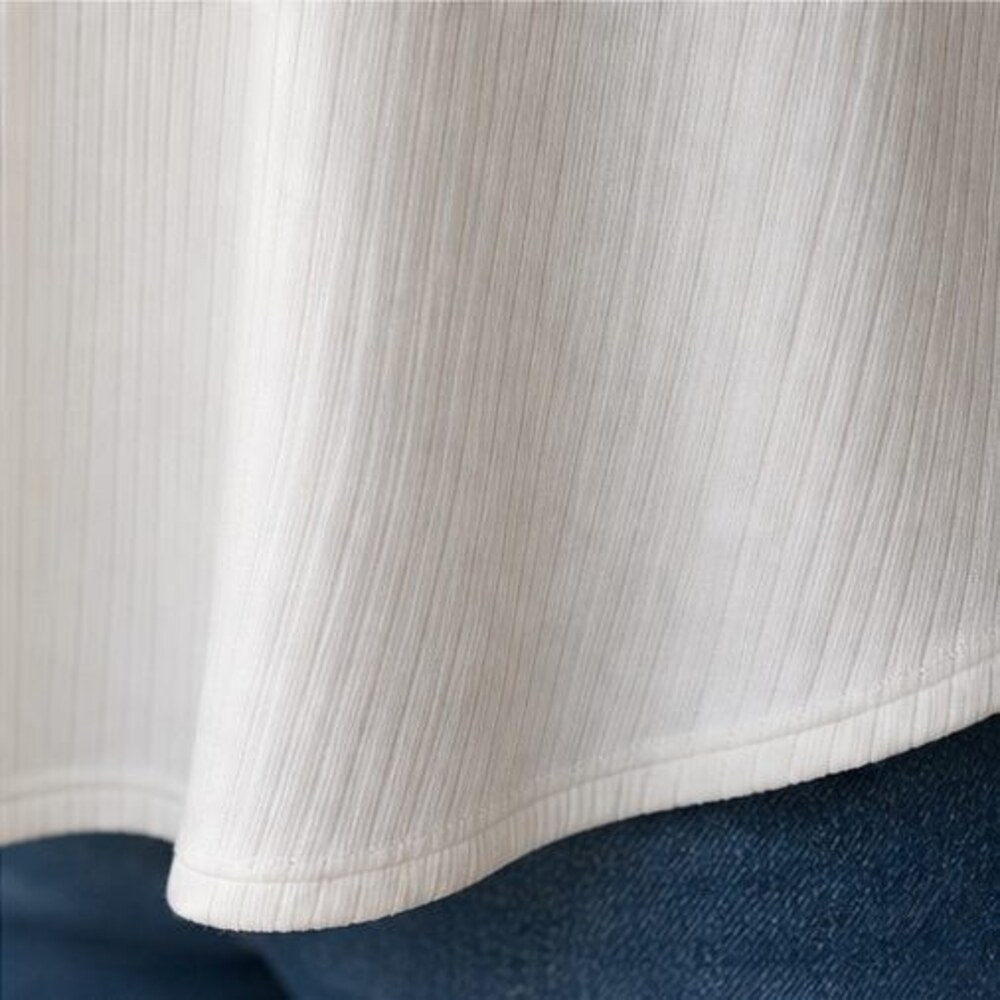 Ivory Ruffle Blouse - Picture 6 of 6
